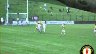 Leo McLoone Naomh Conall Goal  AIB Ulster Club Senior Football Championship First Round [upl. by Foss]