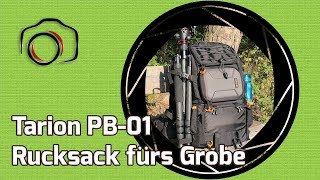 Fotorucksack  Tarion PB01 der Große für alles [upl. by Truk]