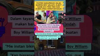 Momen Sarwendah Jalan Bareng Boy William CLBK Nasib Ayu Ting Ting dan Ruben Onsu Dipertanyakan [upl. by Ttenyl377]