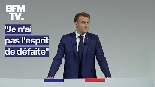 Législatives anticipées la conférence de presse dEmmanuel Macron en intégralité [upl. by Flavius]