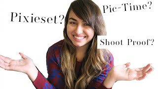 Pixieset VS Shoot Proof VS PicTime  Best Client Gallery [upl. by Ronel]