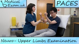 Neurology  Upper Limbs Examination Routine  PACES Teaching [upl. by Ericksen989]