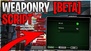 LEVER SHOTGUN Weaponry BETA Script Hack Kill All ESP Aimbot Kill Aura  Roblox Pastebin 2023 [upl. by Odraner]