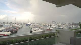 2023 10 27  France Arcachon  Timelapse at the Rainiest time in years from the balcony [upl. by Haag292]