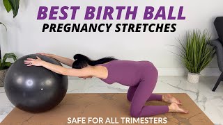 Ball Exercises During Pregnancy [upl. by Erodisi485]