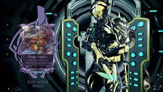 Warframe Fun With226 Phage Reupload Phage Satides Riven [upl. by Thain]