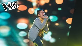 Samuel Morales canta Mírame Fijamente  Audiciones a ciegas  La Voz Kids Colombia 2018 [upl. by Yrral]