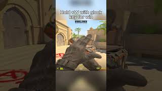 Holding w with glock  faceit level 10 cs2 csgo counterstrike csgofaceit gaming counterstrike2 [upl. by Nepil]