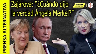 Rusia se decepciona de Merkel por sus mentiras [upl. by Bobbette800]