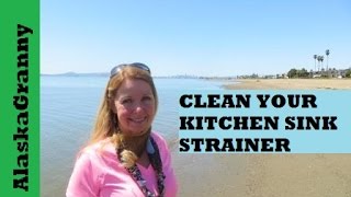 How to Clean Kitchen Sink Strainer [upl. by Adnaloy]