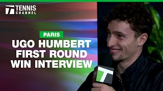 Ugo Humbert Wants to Follow Footsteps of Tsonga in Bercy  2024 Paris 1st Round [upl. by Nolrah]