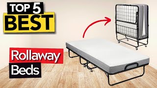 TOP 5 Best Rollaway Bed  2024 Buyers Guide [upl. by Harac]