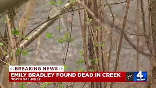 Emily Bradley found dead in creek [upl. by Aufa]