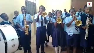 TEMBEA NA YESUWALK WITH JESUS by Embu Lions School Brass Band [upl. by Arlan]