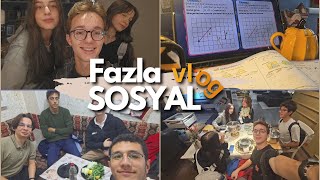 Sosyal Pilim Bitti 🎃 VLOG  çiğköfte date plaklandık ikea maceraları biraz resim [upl. by Ynnohj58]