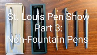 Part 3 NonFountain Pens that Im Taking to the Pen Show [upl. by Hayifas243]