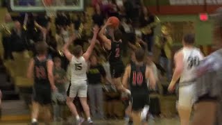 Topranked Bozeman High boys handle No 4 Billings West 6355 [upl. by Rodmur]