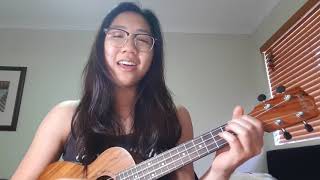 Toothpaste Kisses  Maccabees Sarah Ong ukulele cover [upl. by Oile]