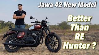 2024 Jawa 42 New Model Review  Better Than Royal Enfield Hunter [upl. by Ayrb51]