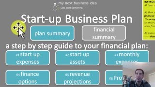 Free Business Plan Template  How to create a Startup Business Plan [upl. by Almire]