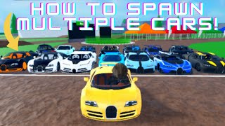 How To Spawn MULTIPLE Cars In Car Dealership Tycoon 🔥 [upl. by Madeline315]