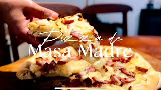 Pizza de masa madre PUREZA [upl. by Ennairrek]