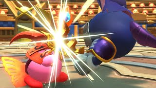 Morpho Knight Sword Vs Meta Knight  Kirby And The Forgotten Land [upl. by Joh366]