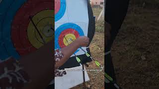 Archery 🏹 part2 😅wait for the endfunny Archery game vloging with mani viral trending [upl. by Kieger446]