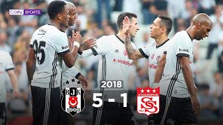 Beşiktaş 5  1 DG Sivasspor  Maç Özeti  201718 [upl. by Rob]