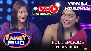 Family Feud CREAMLINE VS CHOCO MUCHO 🔴LIVE NOW FULL EPISODE 💜🩷 Family Feud Battle of SISTER TEAM [upl. by Gildea]