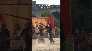 Besalú Medieval 🛡⚔️ 2024 medieval medievalcastle shortvideo [upl. by Assennej]