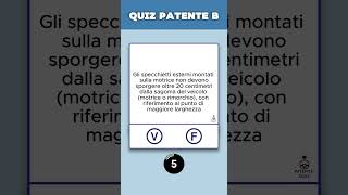 Quiz ufficiale per la patente B perte patente [upl. by Ranit974]