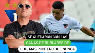 Se quedaron con las ganas de burlarse de LDU más puntero que nunca [upl. by Woody456]