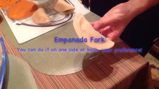 Empanada fork demonstration 3 [upl. by Oicirtap]