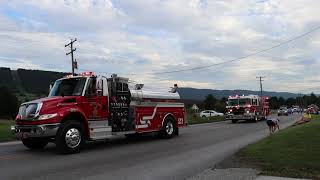 Path Valley Picnic amp Homecoming Firefighters Parade [upl. by Burkle279]