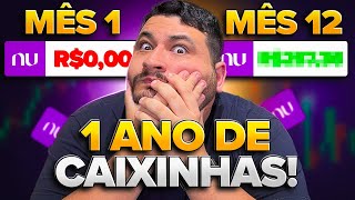 1 ANO investindo nas CAIXINHAS DO NUBANK Perdi Dinheiro Quanto Rendeu [upl. by Lacefield]