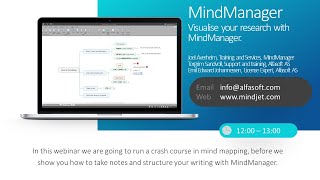 MindManager  Visualise your research with Mind Mapping [upl. by Sirovart890]