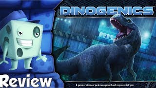 90 Second Nerd Board Game Review Dinogenics [upl. by Eedrahc]