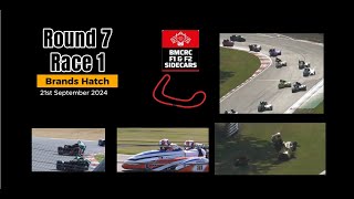 Bemsee Brands Hatch Race 4 Saturday BMCRC F1 F2 Sidecars 21st September 2024 [upl. by Iphlgenia]