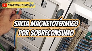 Salta magnetotérmico por sobreconsumo Añadir circuitos en cuadro eléctrico 🔌 [upl. by Nalced]