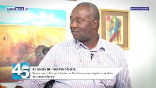 45 ANOS DE INDEPENDÊNCIA  Severino Ngoenha  240720 [upl. by Einattirb]