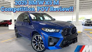 2025 BMW X5M Competition POV Review Is The X5 M Comp The Best Performance SUV At Its Price Range [upl. by Asen]