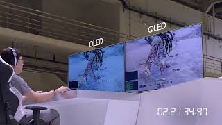 Samsung  QLED vs OLED [upl. by Nerine]