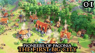 Pioneers of Pagonia  FRESH START Full Game  NEW City Builder like The Settlers Part 01 [upl. by Whittaker285]