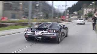 Koenigsegg CCX hard Accelerations amp DRAG RACING [upl. by Sivat]