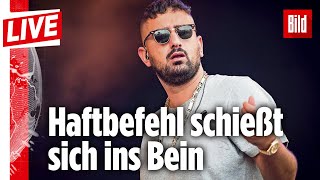 🔴 Rapper Haftbefehl mit einer Schussverletzung in Klinikum Darmstadt  BILD Live [upl. by Lucilia]