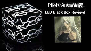 NierR Automata LED Black Box Collectible Review 🤍 [upl. by Tamas]