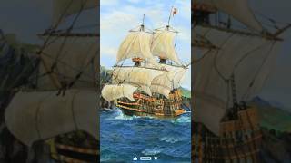 The galleon Golden Hind at Cape Horn in 1578 during its circumnavigation [upl. by Bellda]