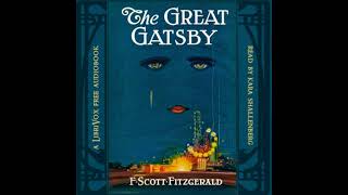 The Great Gatsby by F Scott Fitzgerald Free Audiobook [upl. by Akitan]