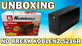 NO BREAK KOBLENZ 5216R UNBOXING [upl. by Oran]